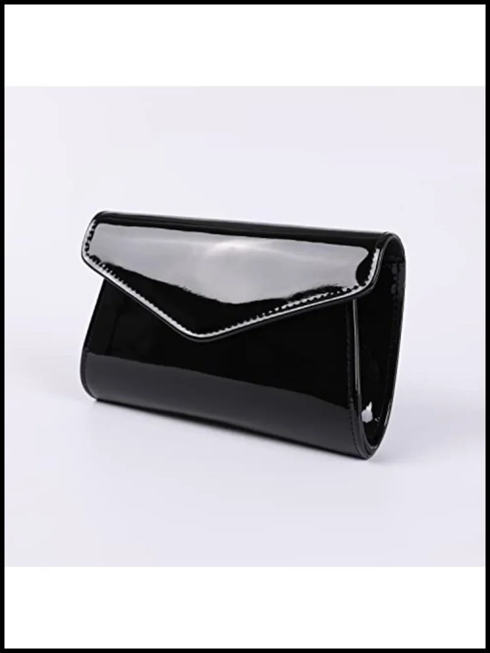 Faux Leather Envelope Clutch Evening Bag Wedding Prom Purse